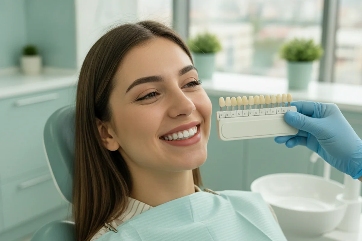 Faccette estetiche E-max a Tirana, Albania